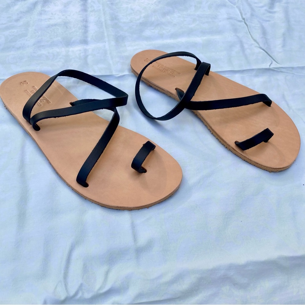 Handmade European Leather Minimalist Barefoot Sandals